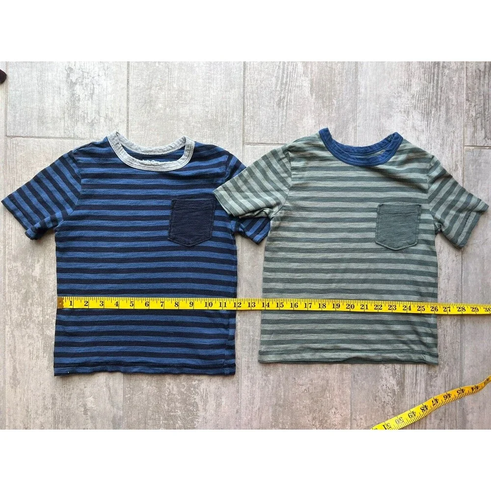 GAP Baby Toddler Set Lot of 2 Short Sleeve Casual Everyday Pocket Tee Cotton 3T